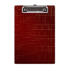 Grid Background Pattern Wallpaper A5 Acrylic Clipboard