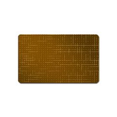 Anstract Gold Golden Grid Background Pattern Wallpaper Magnet (name Card)