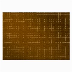 Anstract Gold Golden Grid Background Pattern Wallpaper Large Glasses Cloth (2 Sides) by Maspions