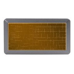 Anstract Gold Golden Grid Background Pattern Wallpaper Memory Card Reader (mini)