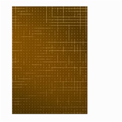 Anstract Gold Golden Grid Background Pattern Wallpaper Large Garden Flag (two Sides)