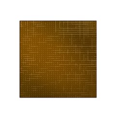 Anstract Gold Golden Grid Background Pattern Wallpaper Satin Bandana Scarf 22  X 22 