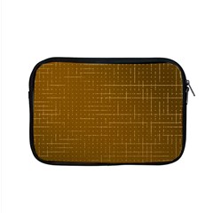 Anstract Gold Golden Grid Background Pattern Wallpaper Apple Macbook Pro 15  Zipper Case