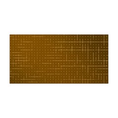 Anstract Gold Golden Grid Background Pattern Wallpaper Yoga Headband