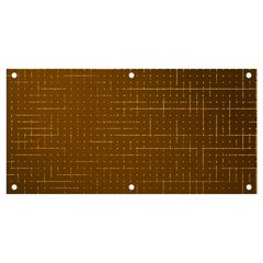 Anstract Gold Golden Grid Background Pattern Wallpaper Banner And Sign 4  X 2  by Maspions