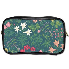 Spring Small Flowers Toiletries Bag (two Sides)