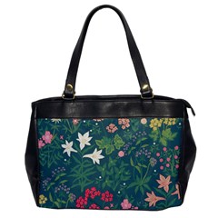 Spring Small Flowers Oversize Office Handbag by AlexandrouPrints