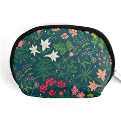 Spring Small Flowers Accessory Pouch (medium) by AlexandrouPrints