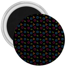 Background Ornamental Pattern 3  Magnets