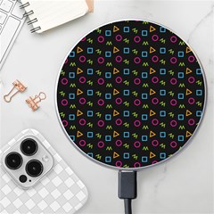 Background Ornamental Pattern Wireless Fast Charger(white)