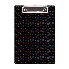 Background Ornamental Pattern A5 Acrylic Clipboard by Maspions