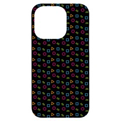 Background Ornamental Pattern Iphone 14 Pro Black Uv Print Case