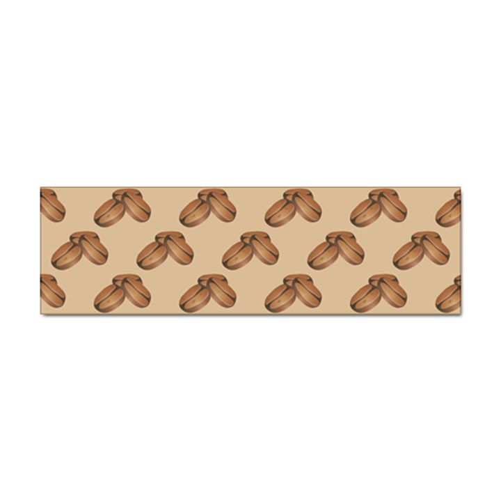 Coffee Beans Pattern Texture Sticker Bumper (100 pack)