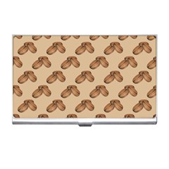 Coffee Beans Pattern Texture Business Card Holder