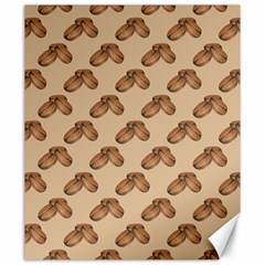 Coffee Beans Pattern Texture Canvas 20  X 24 