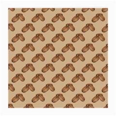 Coffee Beans Pattern Texture Medium Glasses Cloth by Maspions