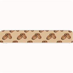 Coffee Beans Pattern Texture Small Bar Mat by Maspions