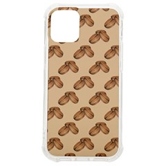 Coffee Beans Pattern Texture Iphone 12 Mini Tpu Uv Print Case	