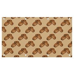 Coffee Beans Pattern Texture Banner And Sign 7  X 4 