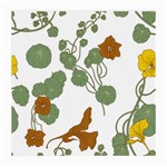 Nasturtium Flower Plant Leaves Medium Glasses Cloth (2 Sides) Back