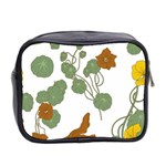 Nasturtium Flower Plant Leaves Mini Toiletries Bag (Two Sides) Back