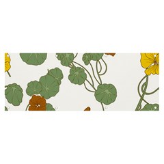 Nasturtium Flower Plant Leaves Banner And Sign 8  X 3 