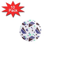 Seamless Pattern Geometric Texture 1  Mini Magnet (10 Pack) 