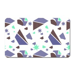 Seamless Pattern Geometric Texture Magnet (rectangular)