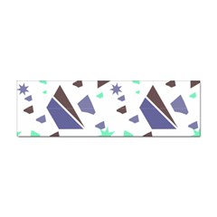 Seamless Pattern Geometric Texture Sticker Bumper (10 Pack)