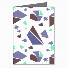 Seamless Pattern Geometric Texture Greeting Card