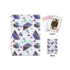 Seamless Pattern Geometric Texture Playing Cards Single Design (mini)