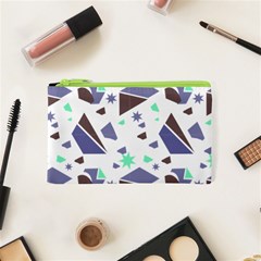 Seamless Pattern Geometric Texture Cosmetic Bag (xs)