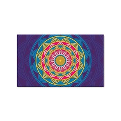 Abstract Digital Artwork Sticker (rectangular)