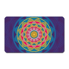 Abstract Digital Artwork Magnet (rectangular)