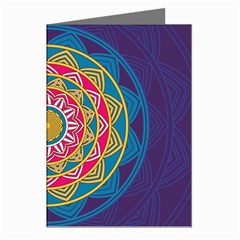 Abstract Digital Artwork Greeting Cards (pkg Of 8)