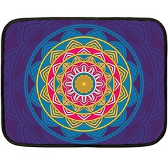 Abstract Digital Artwork Fleece Blanket (mini)