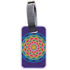 Abstract Digital Artwork Luggage Tag (two Sides)