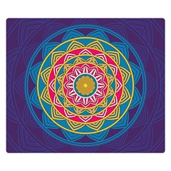 Abstract Digital Artwork Two Sides Premium Plush Fleece Blanket (kids Size)