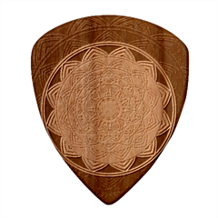 Abstract Digital Artwork Wood Guitar Pick (set Of 10) by Maspions