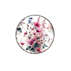 Flora Floral Flower Petal Hat Clip Ball Marker (4 Pack)