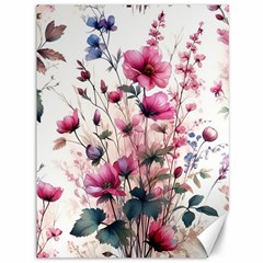 Flora Floral Flower Petal Canvas 36  X 48 