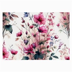 Flora Floral Flower Petal Large Glasses Cloth