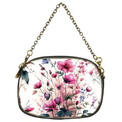 Flora Floral Flower Petal Chain Purse (one Side) by Maspions