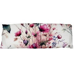 Flora Floral Flower Petal Body Pillow Case (dakimakura) by Maspions