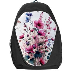 Flora Floral Flower Petal Backpack Bag