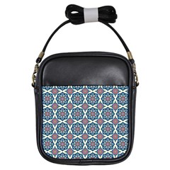 Abstract Mandala Seamless Background Texture Girls Sling Bag