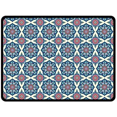 Abstract Mandala Seamless Background Texture Fleece Blanket (large)