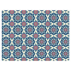 Abstract Mandala Seamless Background Texture Premium Plush Fleece Blanket (extra Small)