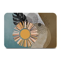 Boho Leaves Botanical Retro Vintage Plate Mats