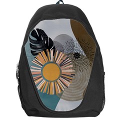 Boho Leaves Botanical Retro Vintage Backpack Bag